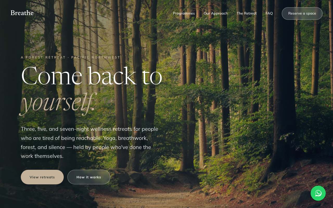 Breathe storefront preview